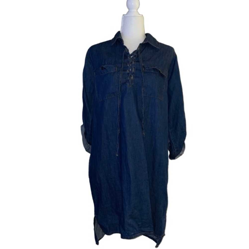 Denim Dress‎